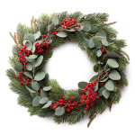 Evergreen Berry Wreath
