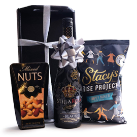 Sparkling Juice and Snacks