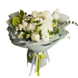 Serene Green Beauty Bouquet