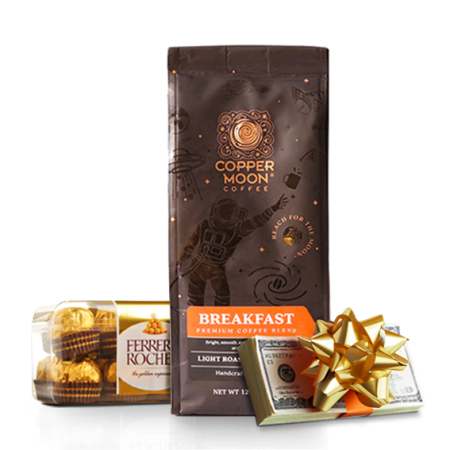 Cash and Coffee Gift Set