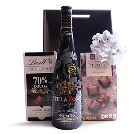Non-Alchoholic Cider and  Chocolate Indulgence Set