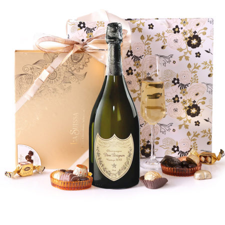 Dom Perignon and a Box of Truffles