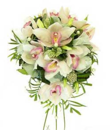 Bridal bouquet Orchids