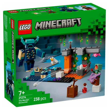 LEGO Minecraft The Warden Encounter Building Set
