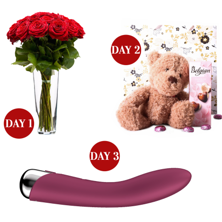 Three Days Surprise with Satisfyer Spinning Vibe