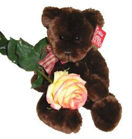 Black Bear and Grand Prix Rose