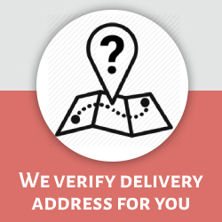 we verify delivery address for you